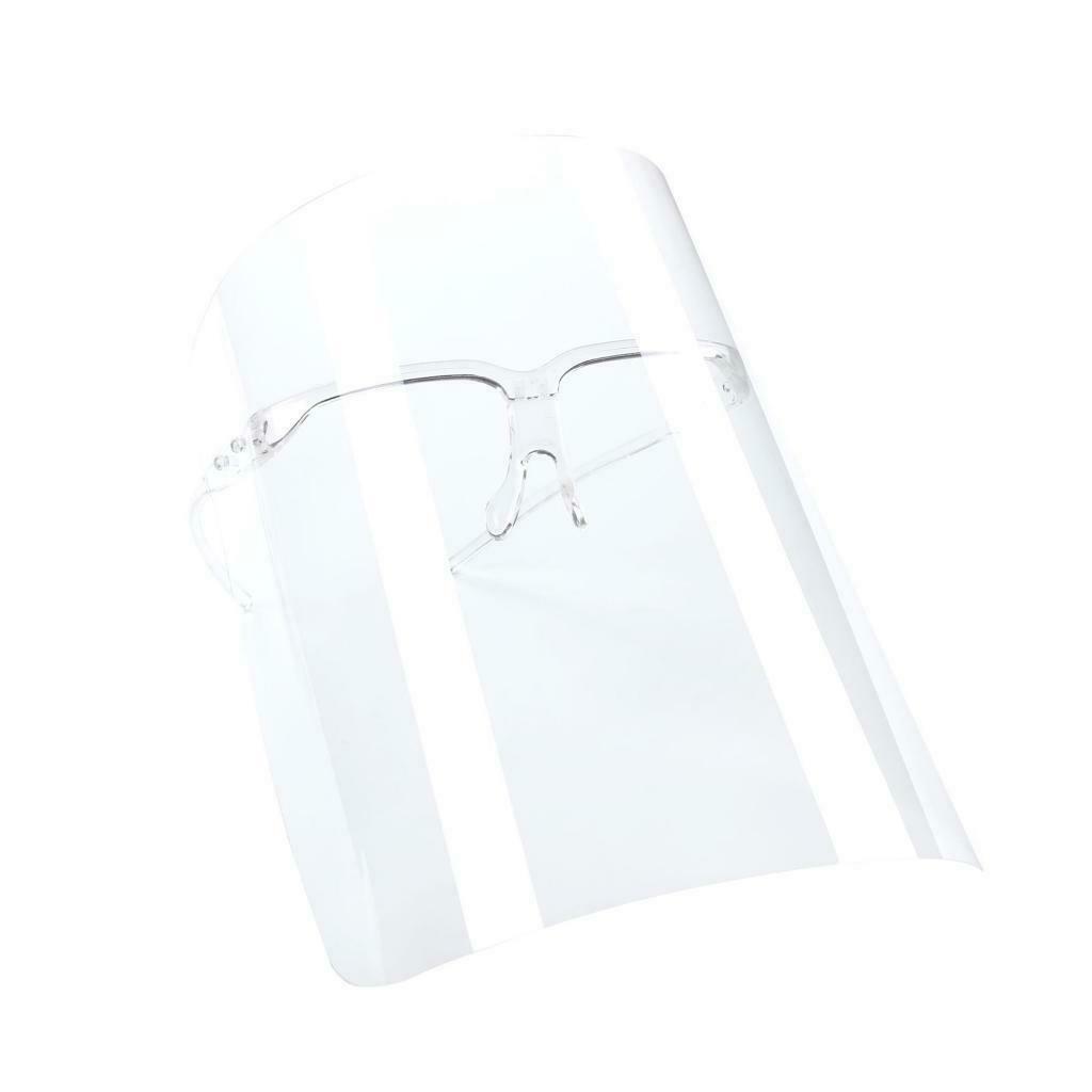 10 Pieces Full Face Shield Guard Guard Goggles Glasses Frame Dustproof