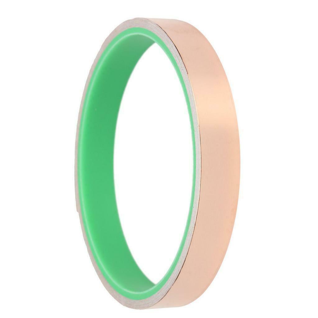 Copper Foil Tape Slug & Snail Barrier Double Conductive Adhesive 1.2cm*300cm