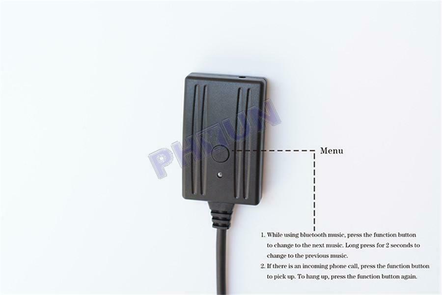 13Pin For Kenwood Bluetooth Wireless Audio Module Aux Cable Hands Free Adapter