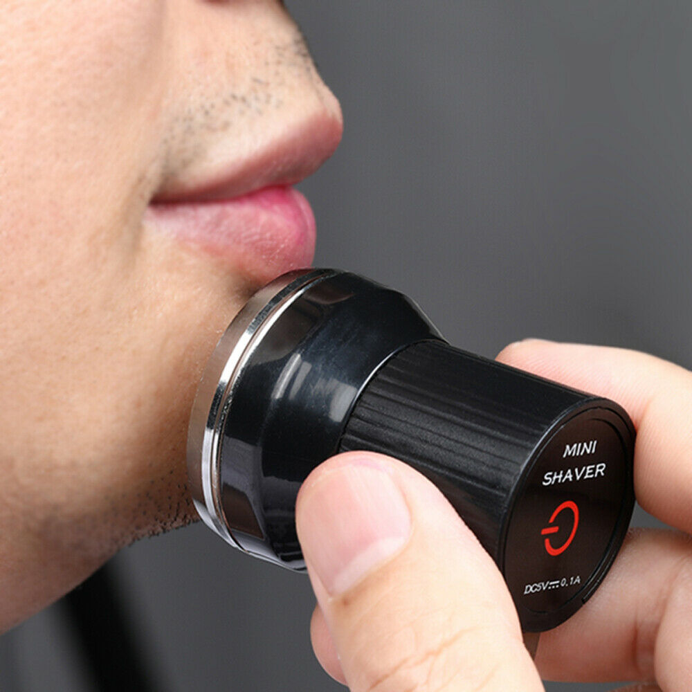 Men USB Electric Shaver Trimmer Razor Rechargeable Moustache Beard Shaving Tool