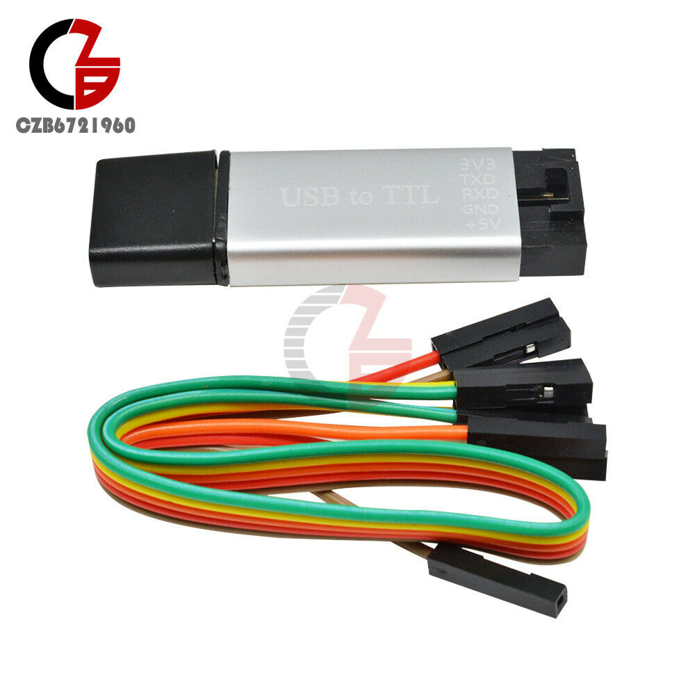 Metal Case USB 2.0 to TTL UART 5pin Serial Converter CP2102 STC Module
