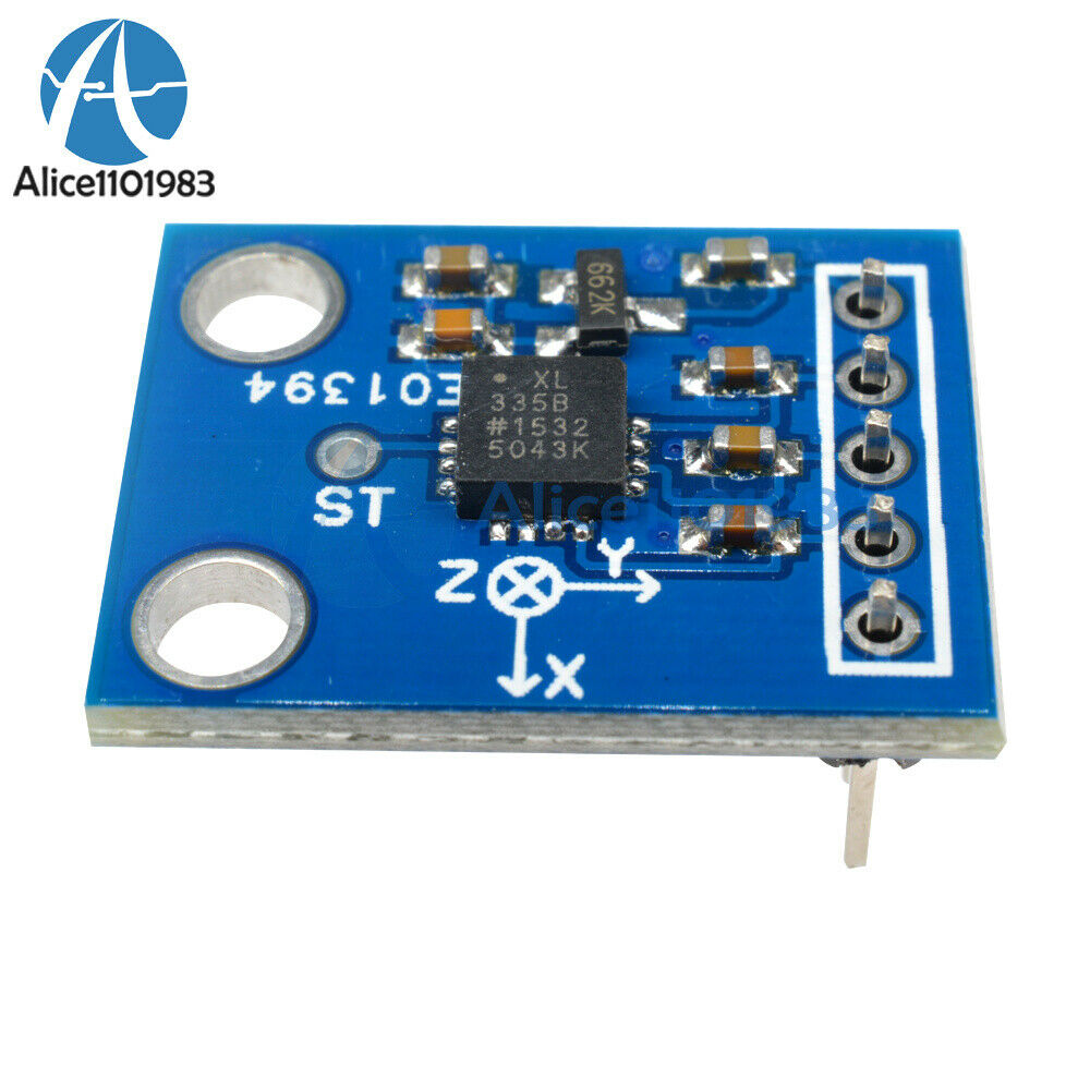 10PCS ADXL335 3-axis Analog Output Accelerometer Module Angular Transducer