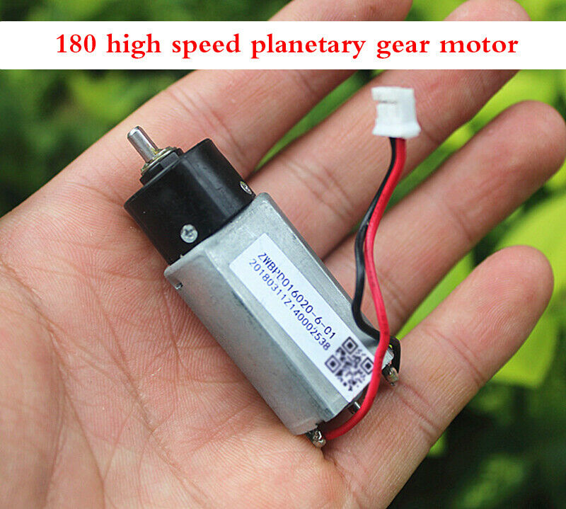 1pcs DC 3V Plastic Planetary Gear Motor Silent 180 Motor High Speed 1300 rpm