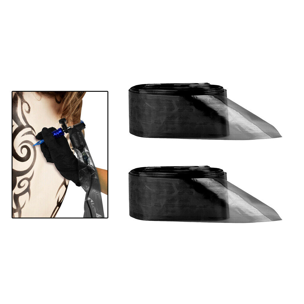 200 Packs Tattoo Clip Cord Needle Sleeves Protector Covers Bags Supplies