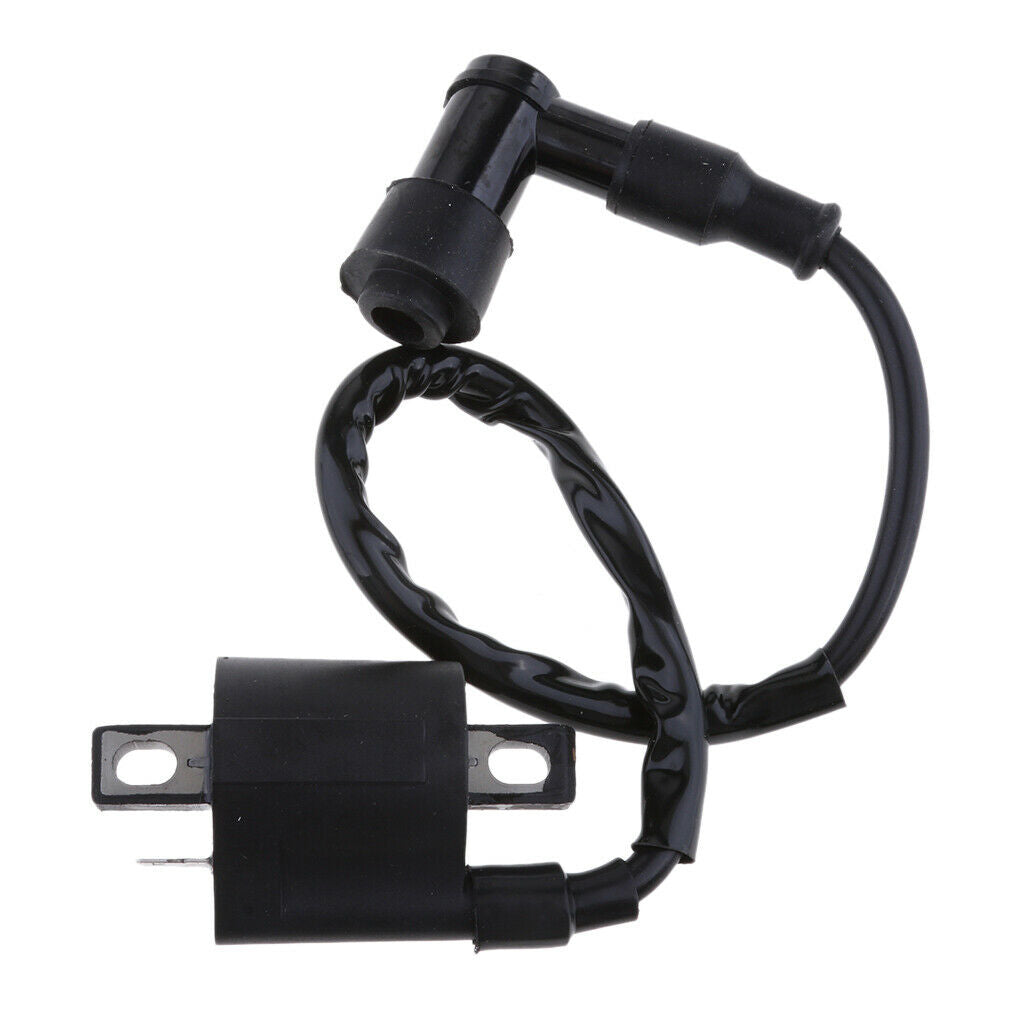 Black Ignition Coil with CDI for for Suzuki LT-A50 LTA50 Quadmaster