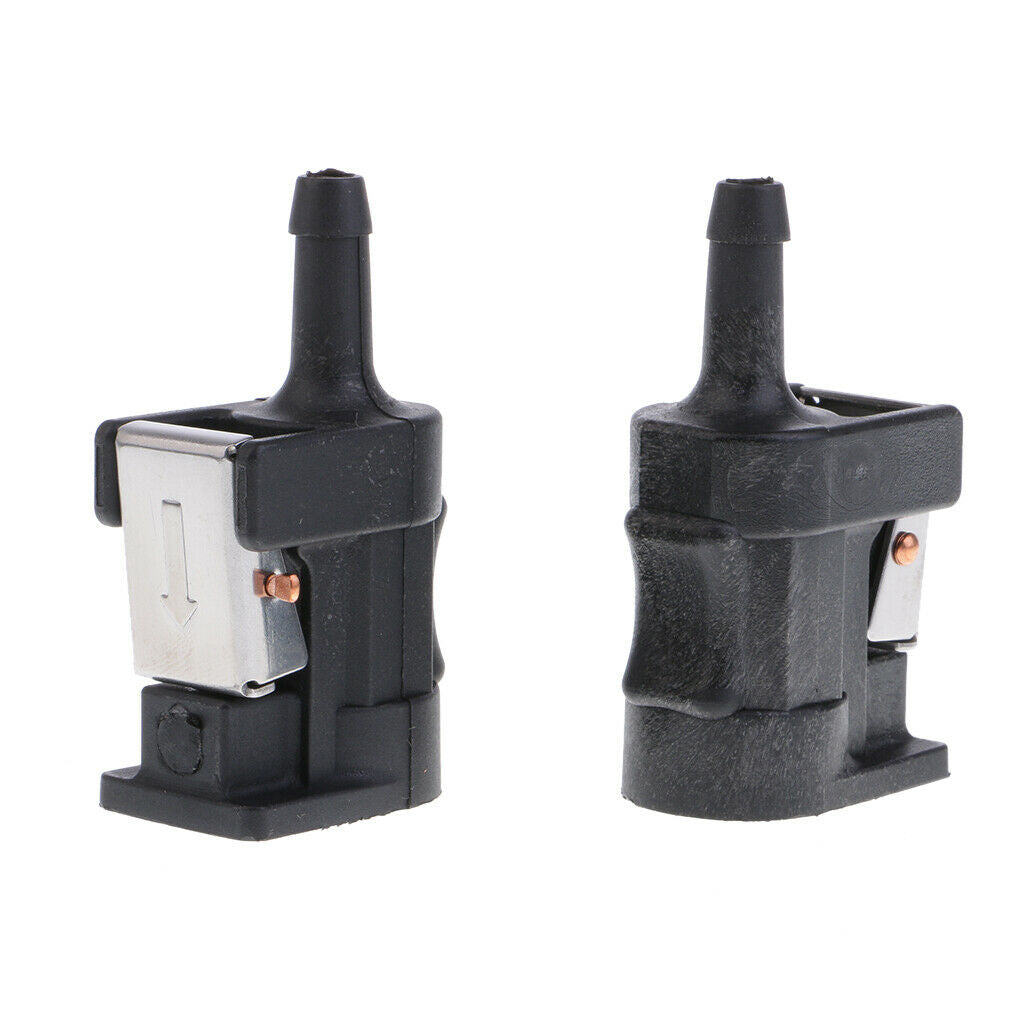 1 Pair Female Fuel Line (6mm) for Yamaha Outboard Engine Connection, Boat Fuel