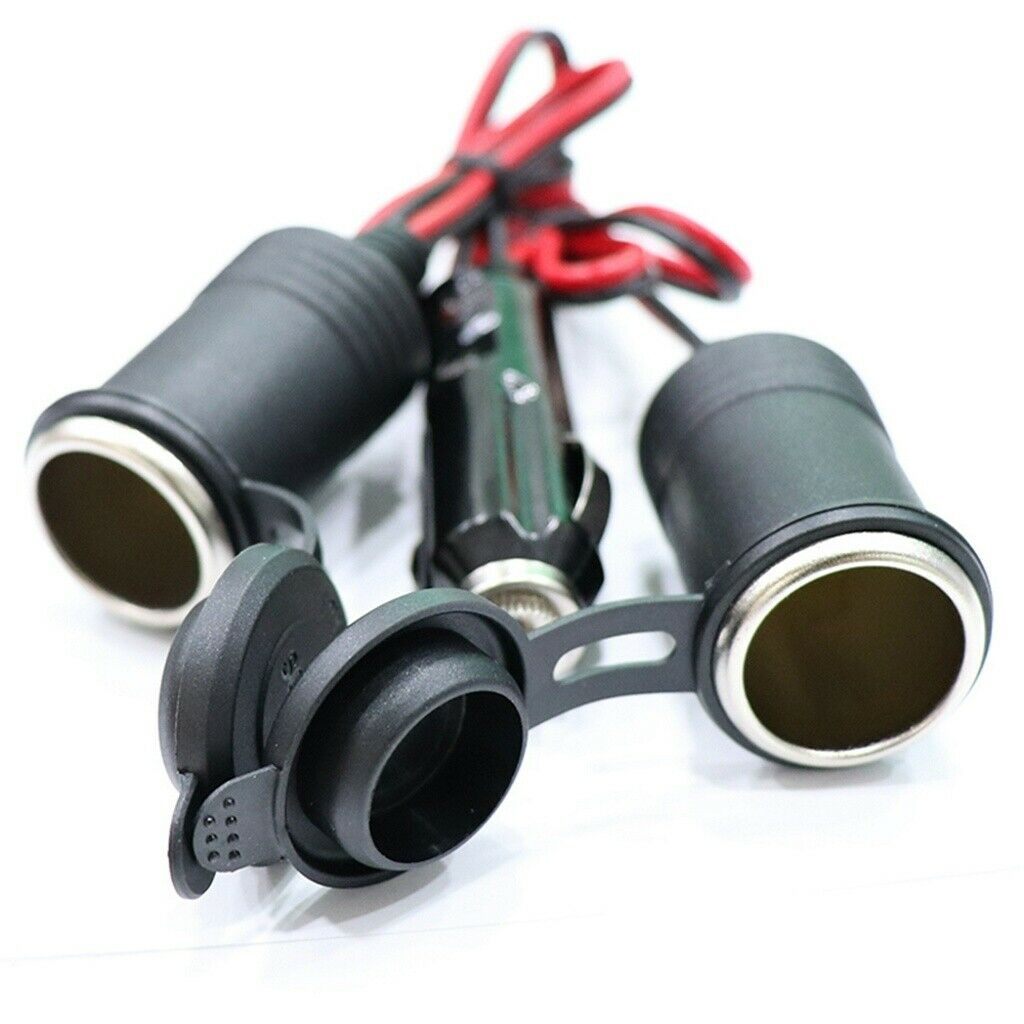 12V Car Power Outlet Splitter Charger Socket Adapter for Auto Inverter Car