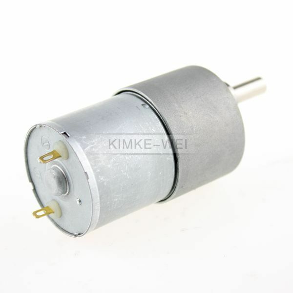12V DC 50RPM High Torque Gear Box Electric Motor New