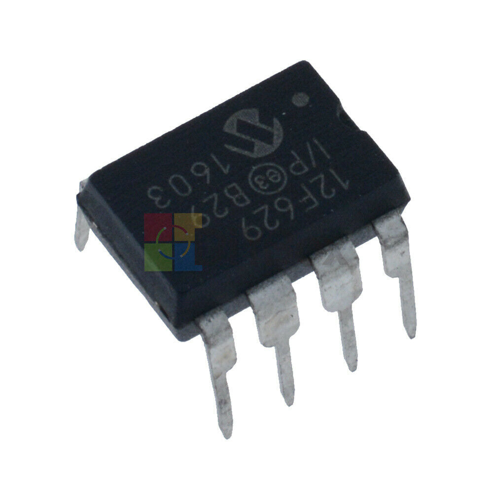 10PCS MCU IC MICROCHIP DIP-8 PIC12F629-I/P 12F629-I/P 12F629 DIY
