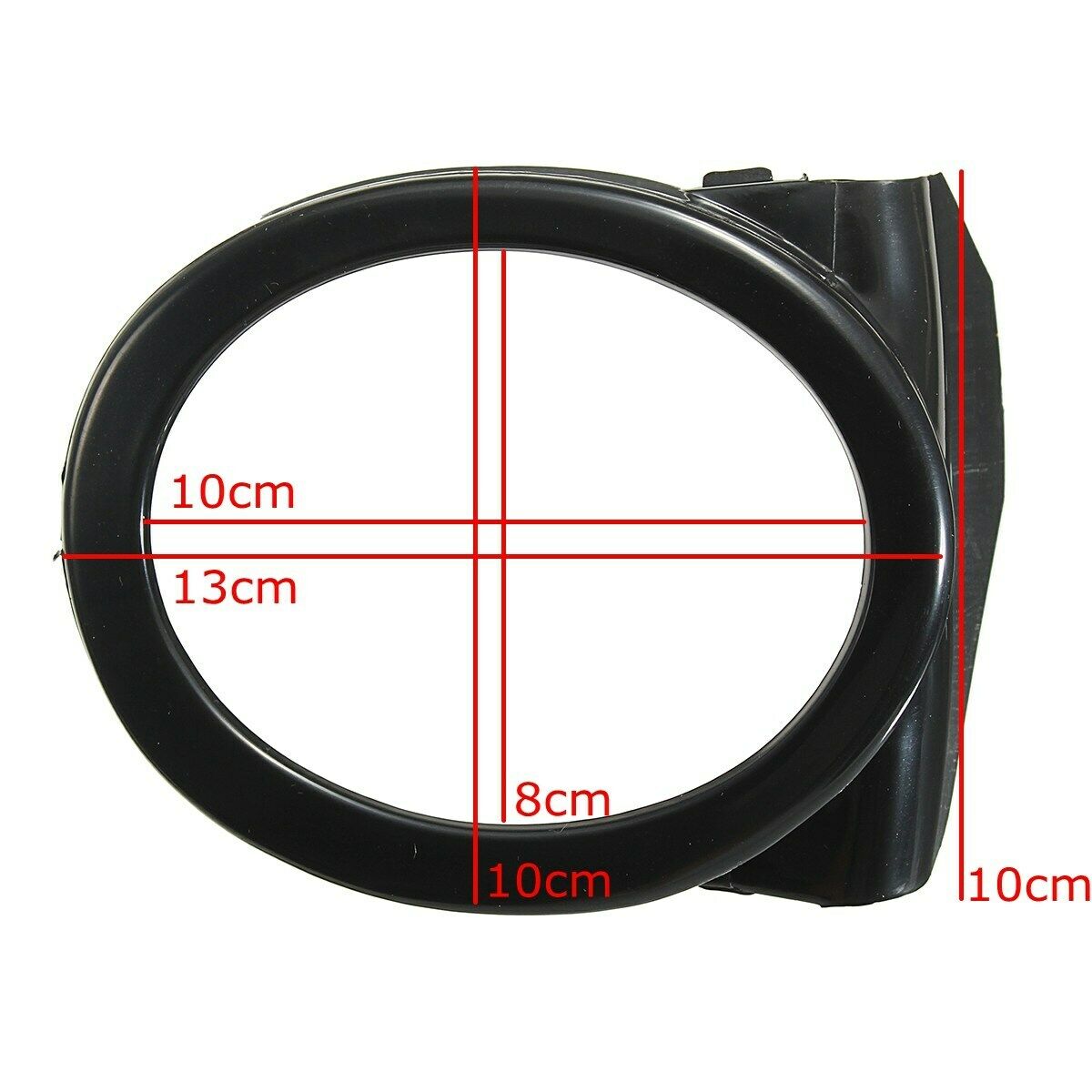 1 Pair Car Fog Light Covers for BMW E46 M3 01-06 Left+Right Front Light Cover