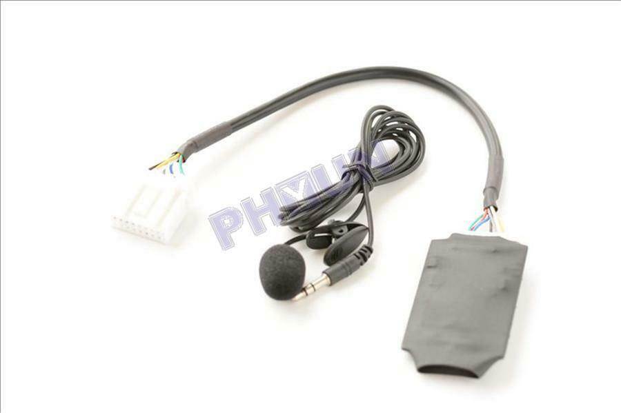 For Mazda 2 3 5 CX-7 Bluetooth Aux Cable Hands-free Steering Wheel Control Cable