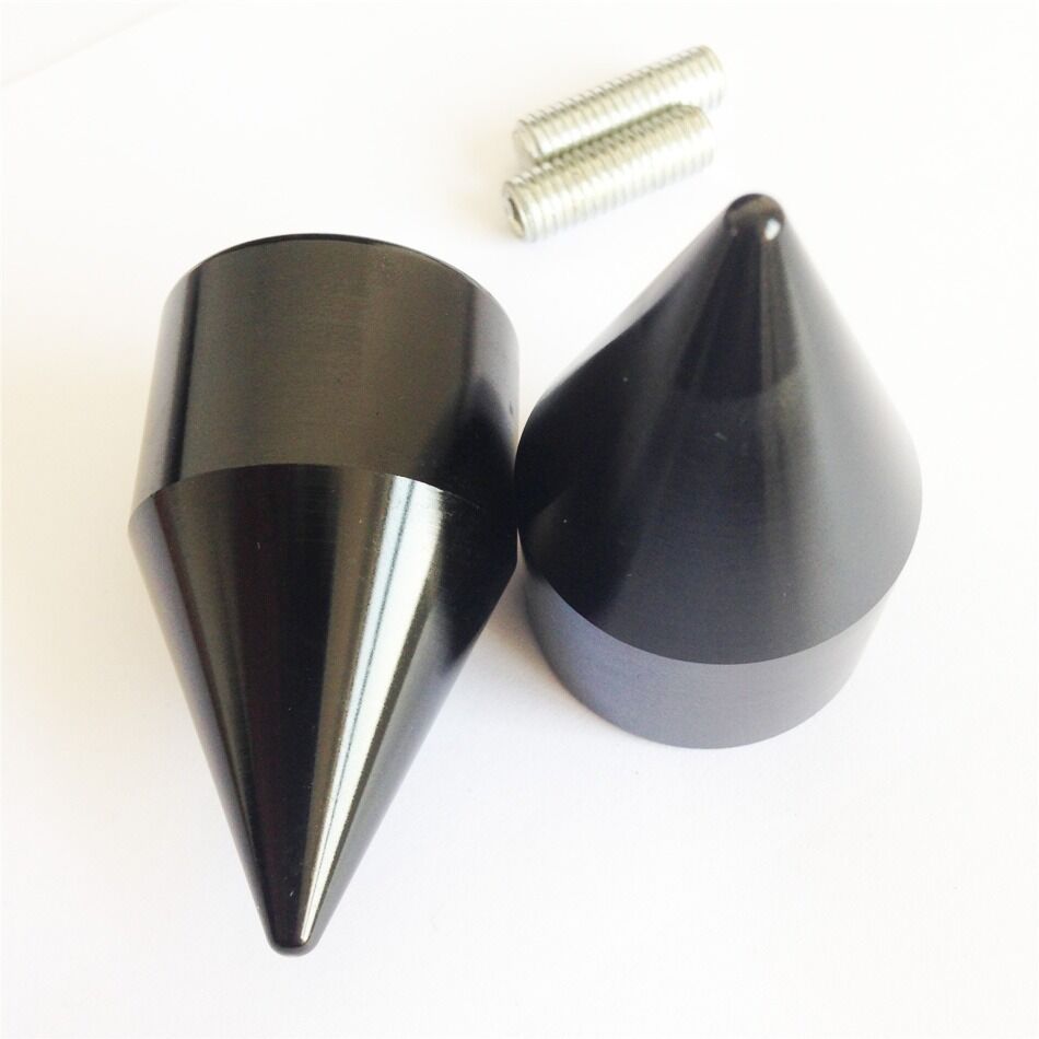 Spike Bar End Fit For Kawasaki ZX 750 900 650R 7R 9R Z1000 10R ZX11 ZZR1200 ZX14