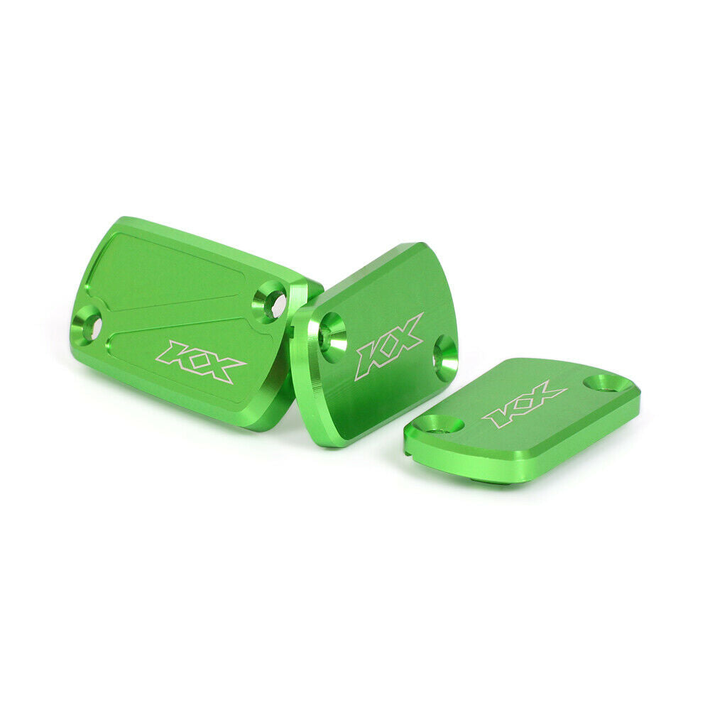 Front Rear Brake/Clutch Reservoir Cover For KAWASAKI KX250 KX450 KX 250/450