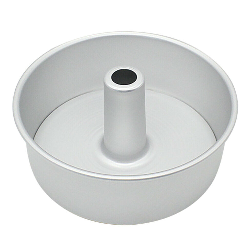 6" Aluminum Round Chimney Chiffon Cake Mold Angel Food Cake Pan Mould DIY