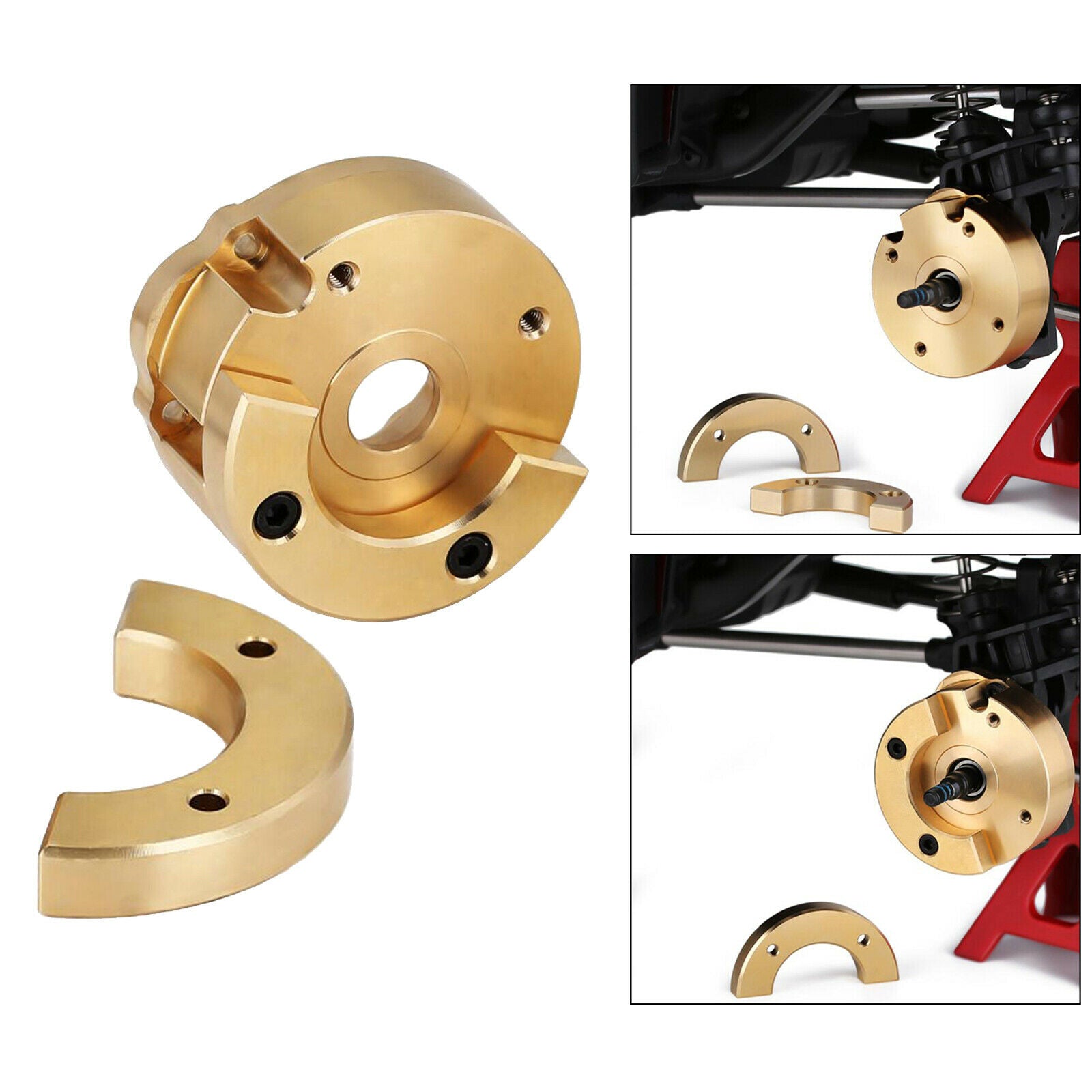 Brass Outer Portal Drive Housing For 1/10 RC Car Truck Accessory Upgrade