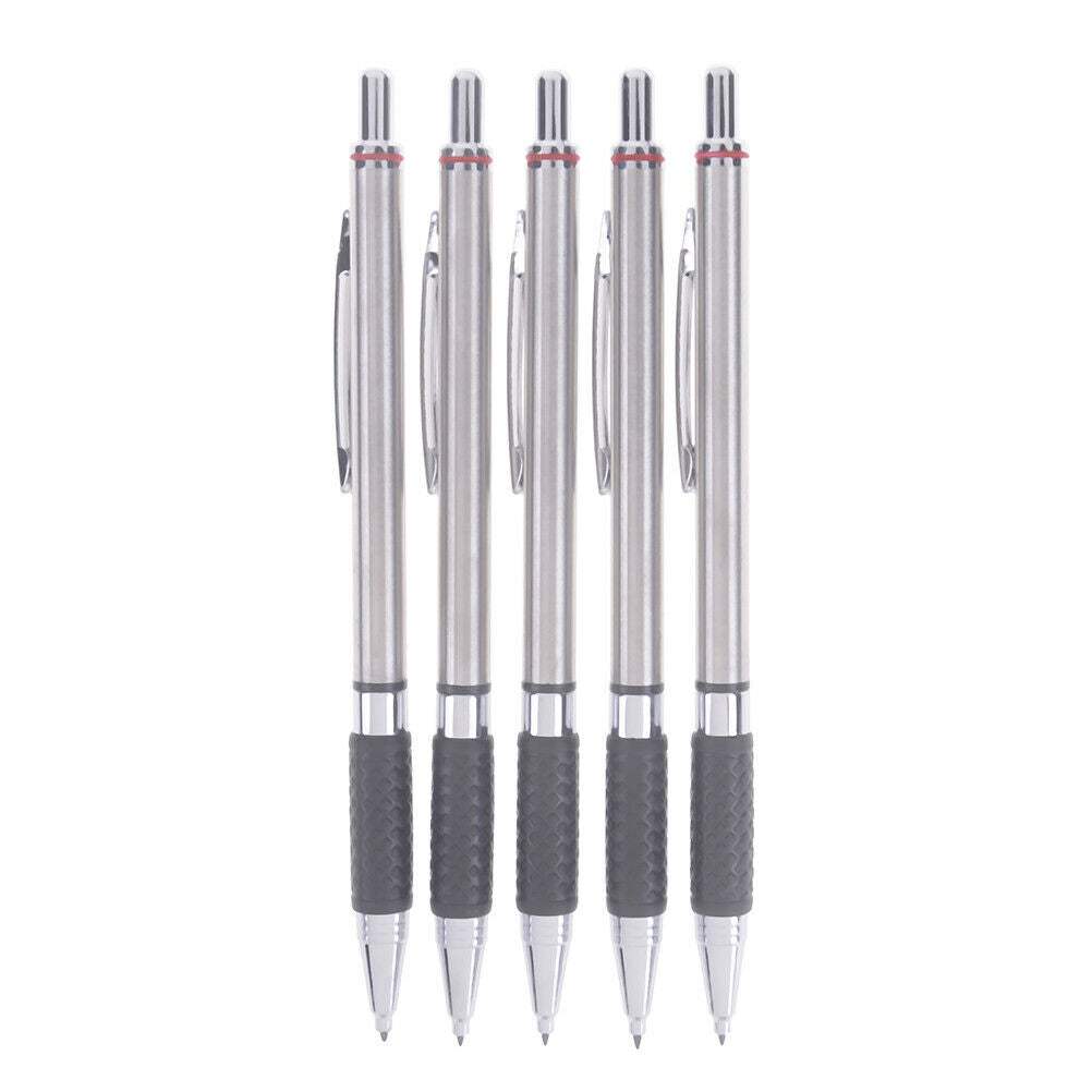 2.0 mm metal automatic mechanical pencils simple lead holder school stationery