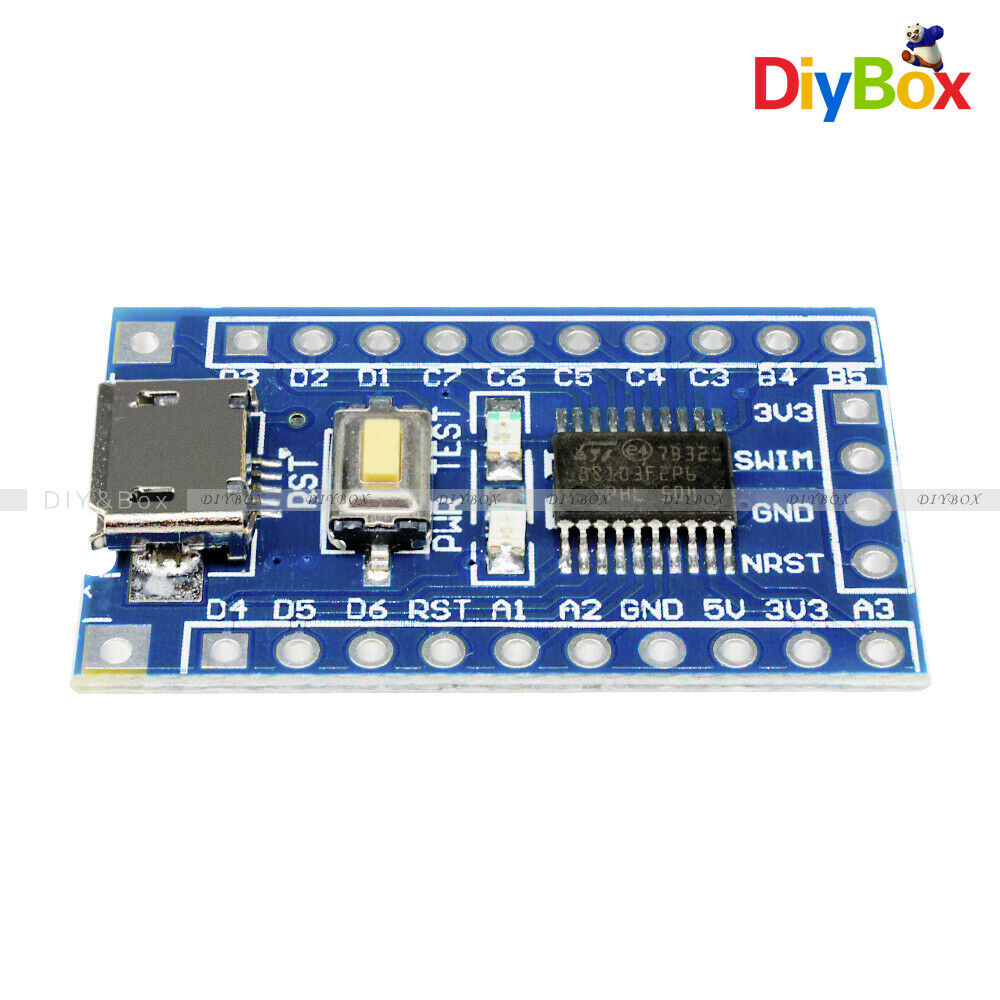 [5PCS] ARM STM8S103F3P6 STM8 Minimum System Development Board Module For Arduino