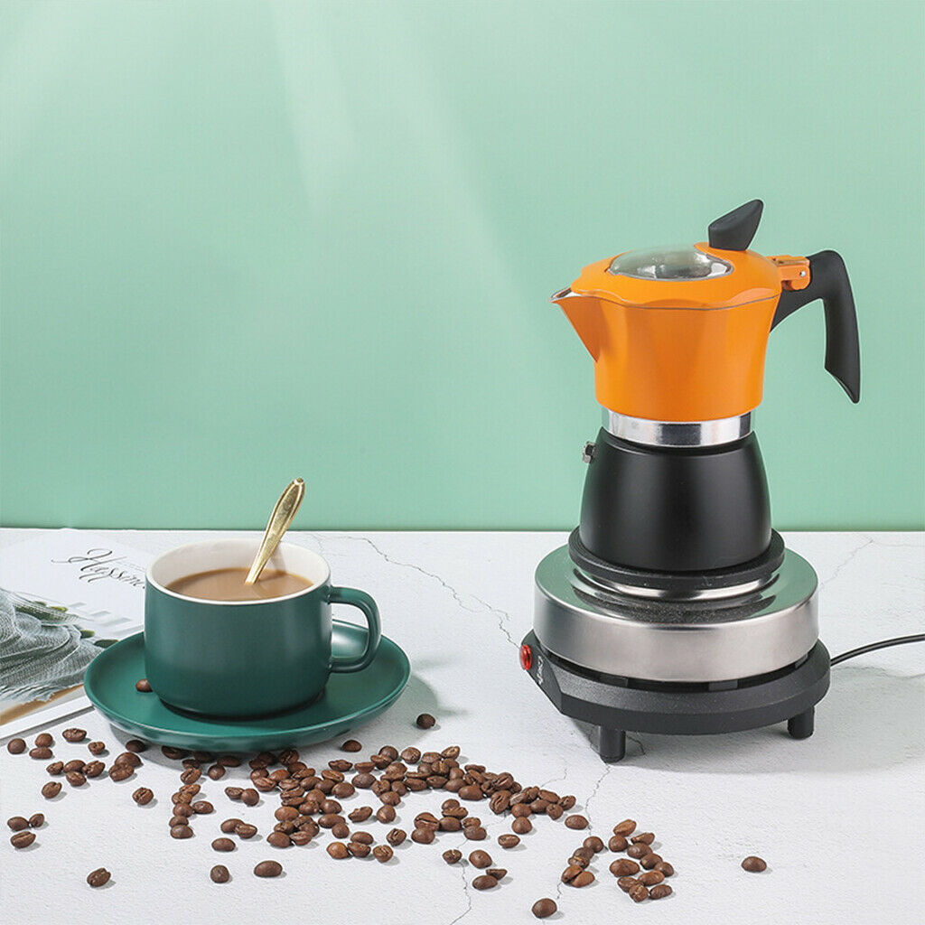 Aluminum Stovetop Moka Coffee Maker Make Delicious Coffee Moka Pot Cafe Tool -