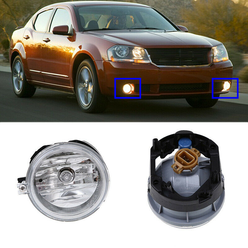 For 2011-2012 Dodge Challenger Front Fog Light Lamp Assembly Repace 5182025AA