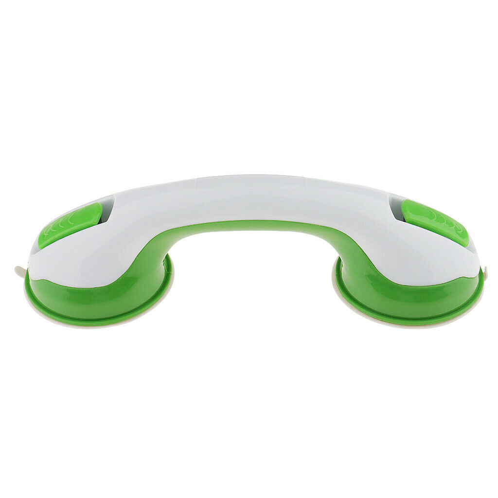 2 Pieces Suction Helping Handle Safety Grab Bar Handrail for Bathroom Shower
