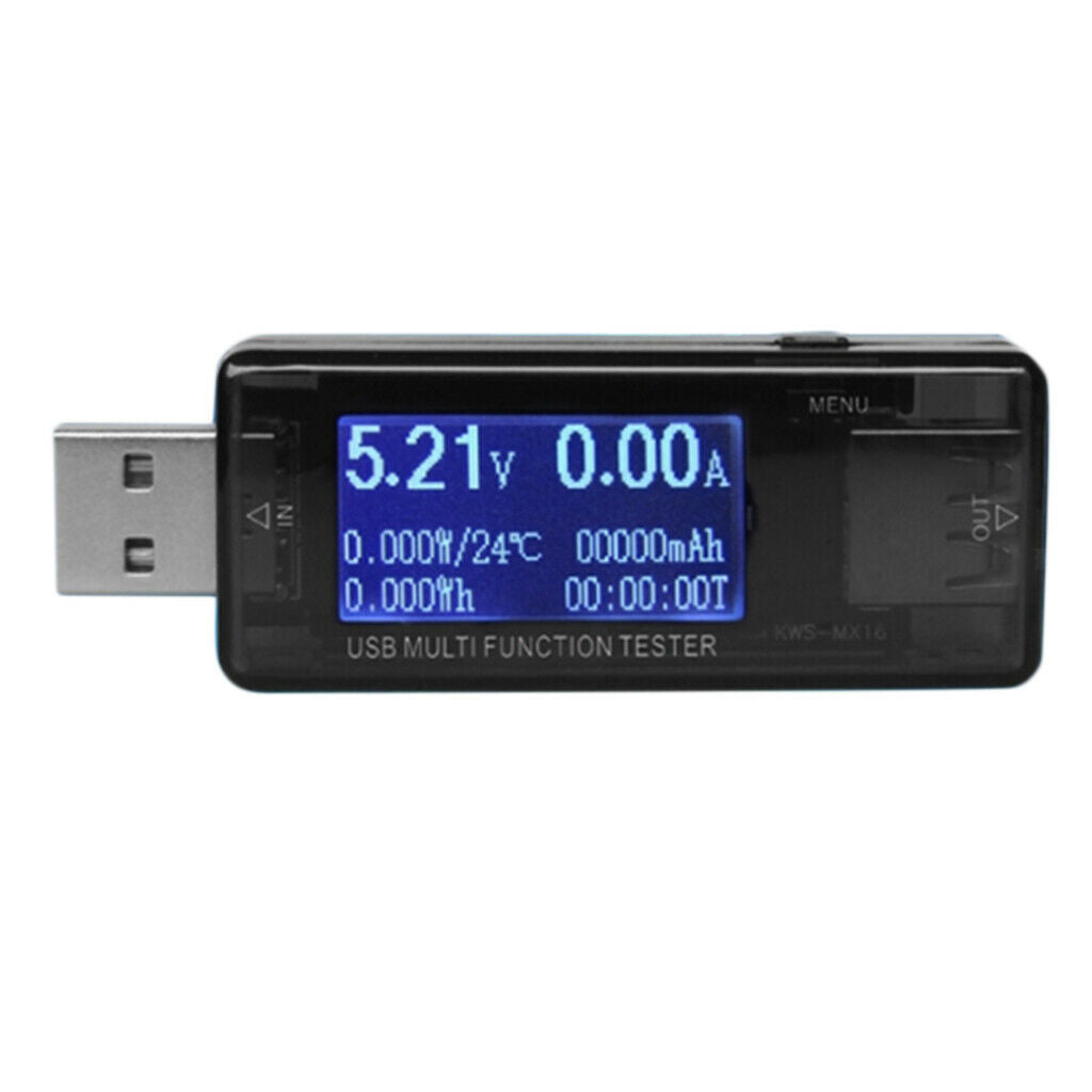 Charging Treasure Usb Tester Current Voltage Charger Capacity Digital Display