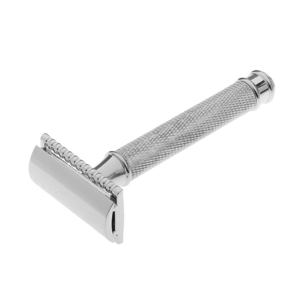 Adjustable Double Edge Safety Razor Classic Manual Shaver For Beard Removal