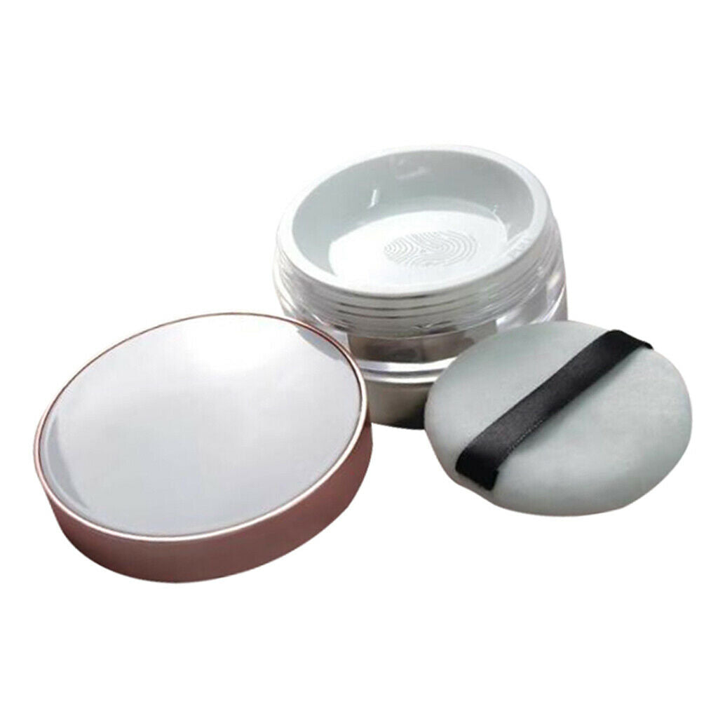 20g Powder Box Empty Powder Container, Cosmetic Empty Box Giant Box With Powder