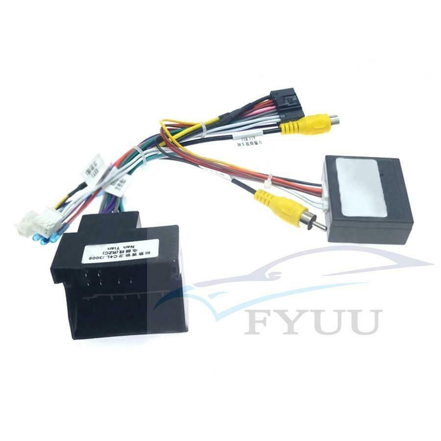 Wiring Harness 16Pin Android Stereo Canbus For Citroen C4 C-Quatre C4L C3 XR C5