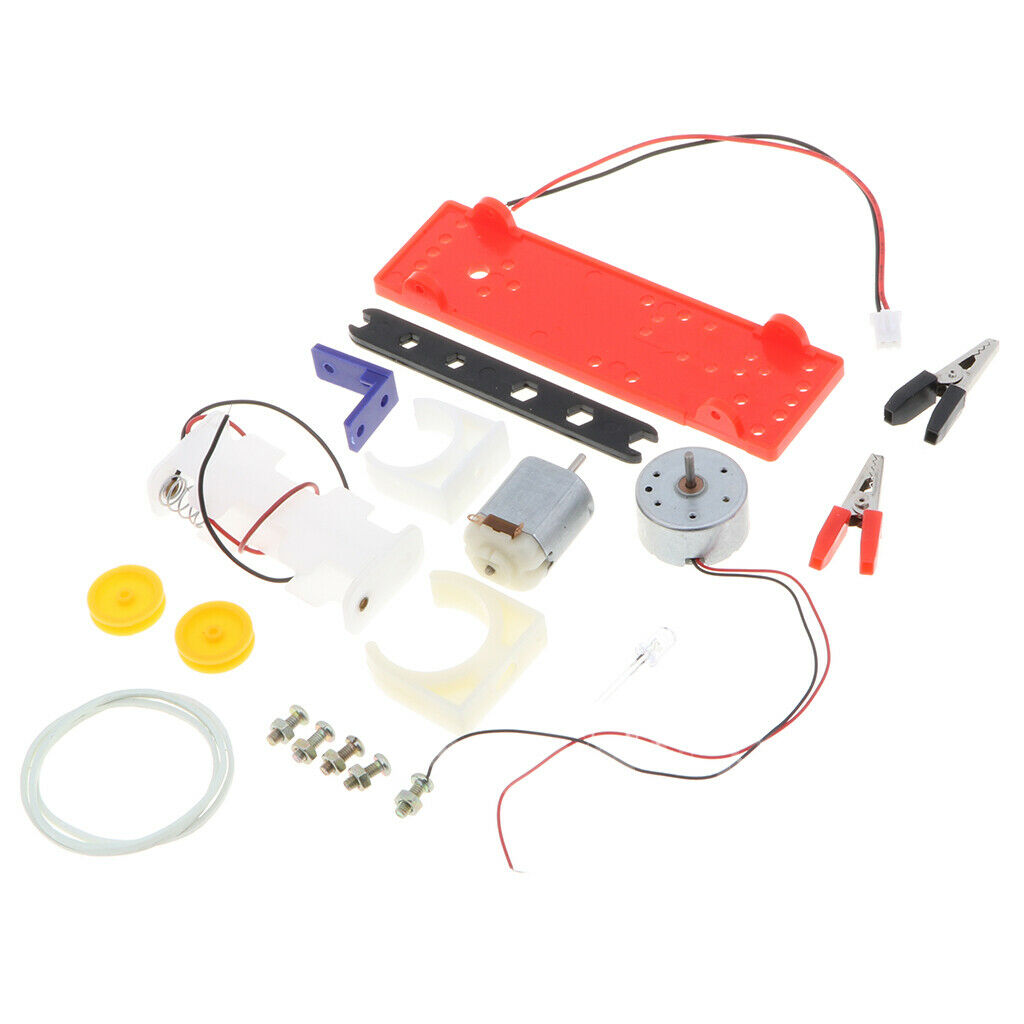Demonstration Motor Generator DIY Assemble Kit for Kids Physics Science
