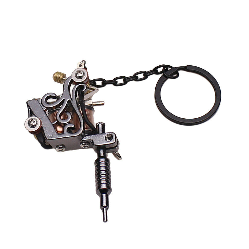 2 Pcs Alloy Keychain Keychain - Mini  Machine Keychain