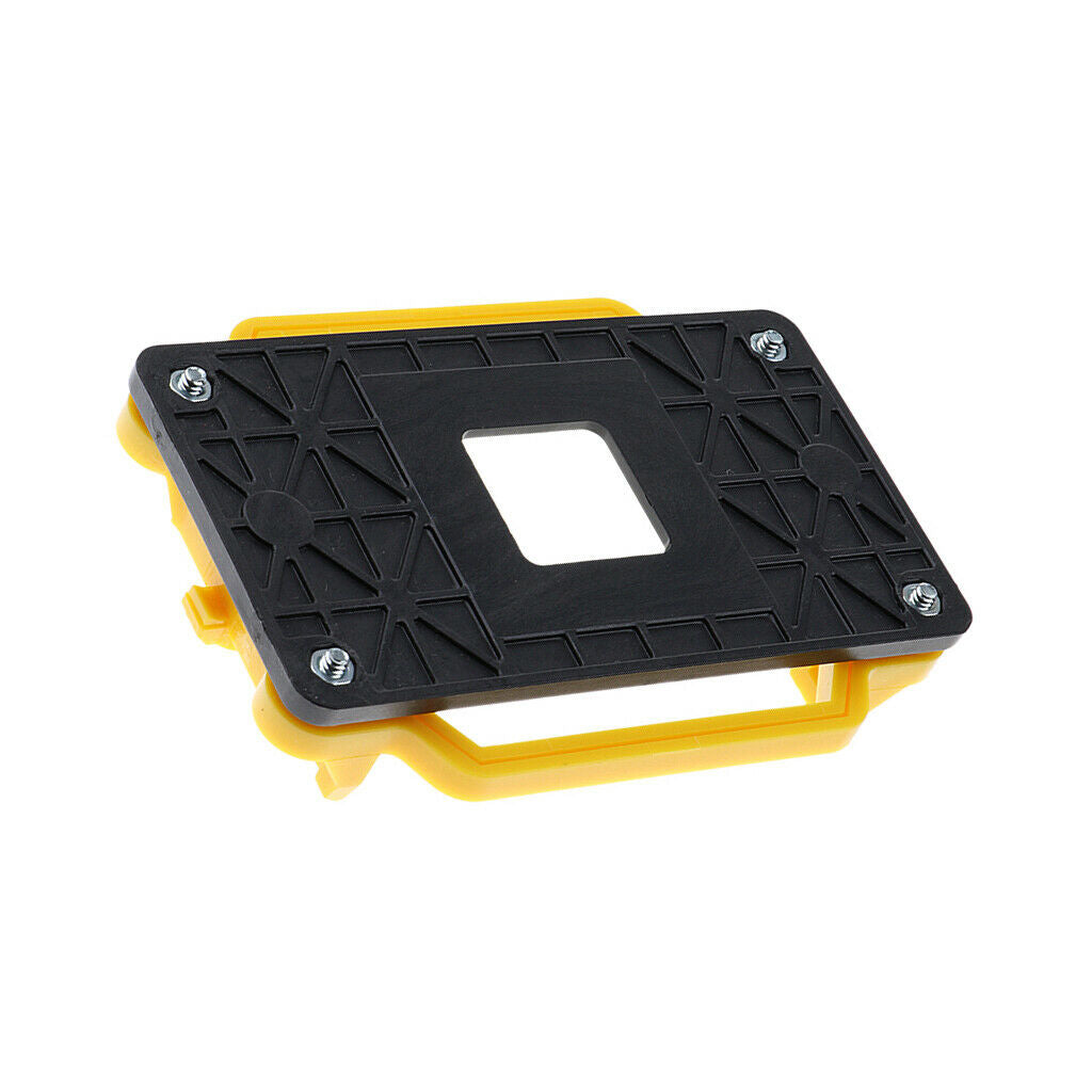 Yellow Plastic AMD CPU Fan Stand Bracket Base Socket Replacement for AM2