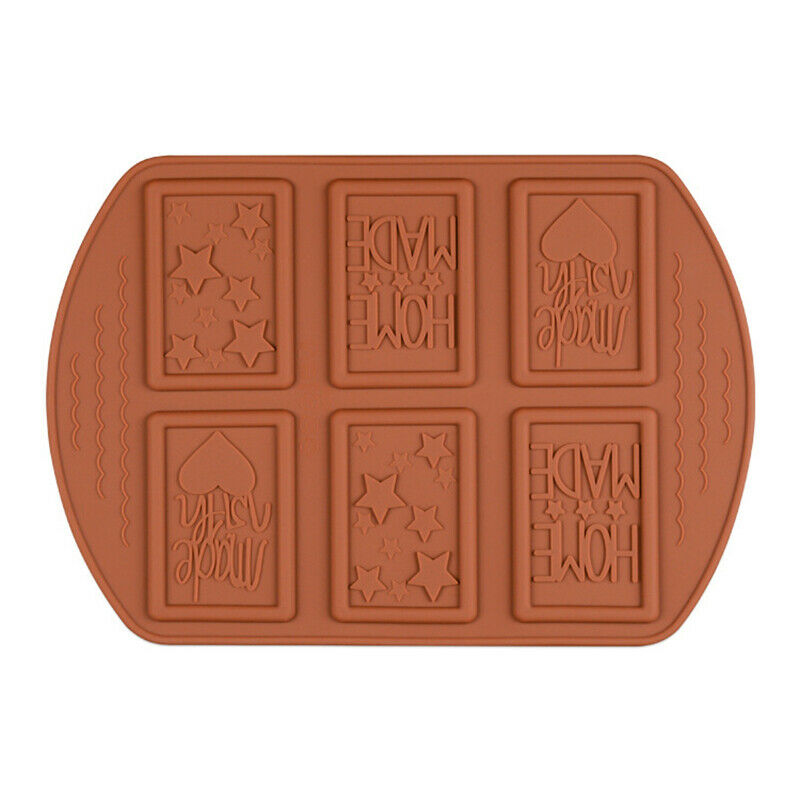Silicone Chocolate Baking Mold Creative Handmade Multi-Pattern Kitchen Bi.l8