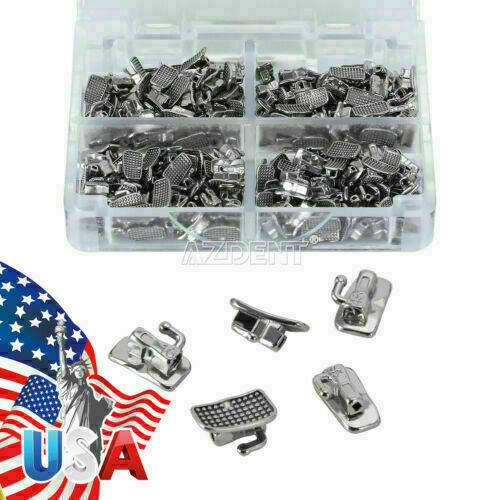 Dental Orthodontic Buccal Tubes 1st 2nd Molar Tube Roth MBT 022 Bondable AZDENT