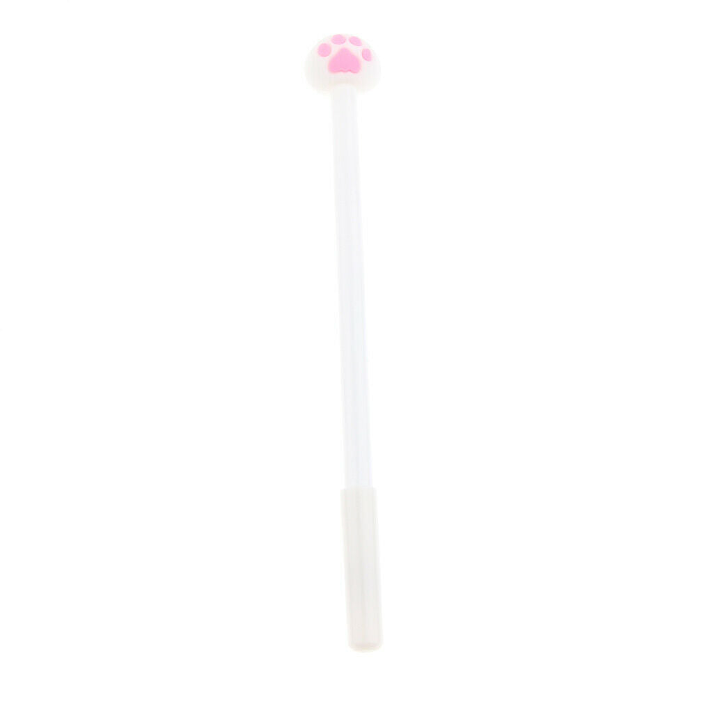 Cute Kitten Hardcover Writing Notebook Pack with Gel Pen #2 Cherry Blossom