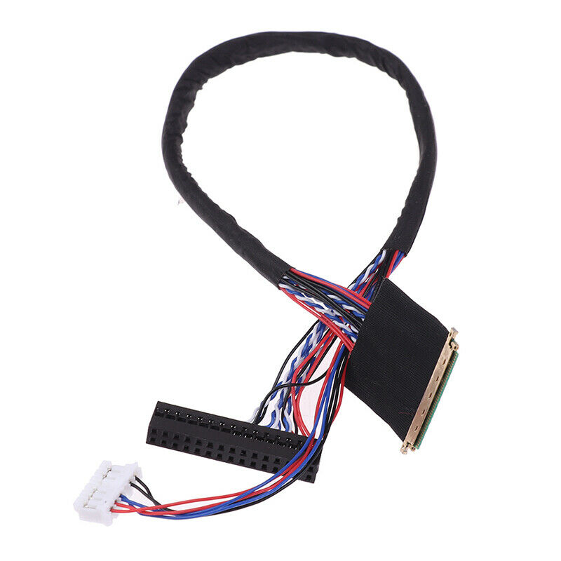 1PC New Arrival 40 Pin 1 Channel 6 Bit LED LCD LVDS Screen Cable For Disp.l8