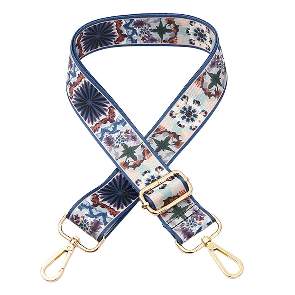 2pack Colorful Wide Bag Strap Shoulder Bag Adjustable Belt DIY 55inches