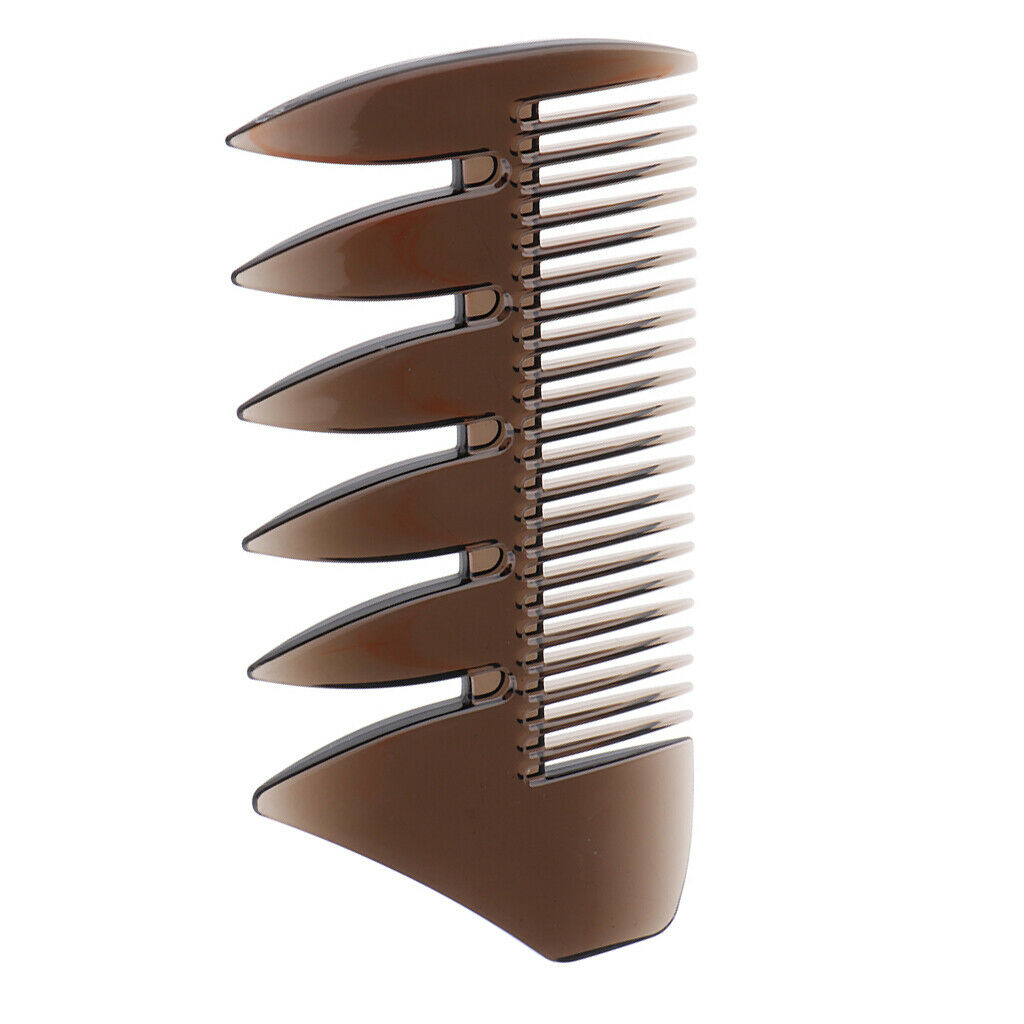 2pcs Men's Oil Hair Comb Brush For Hair