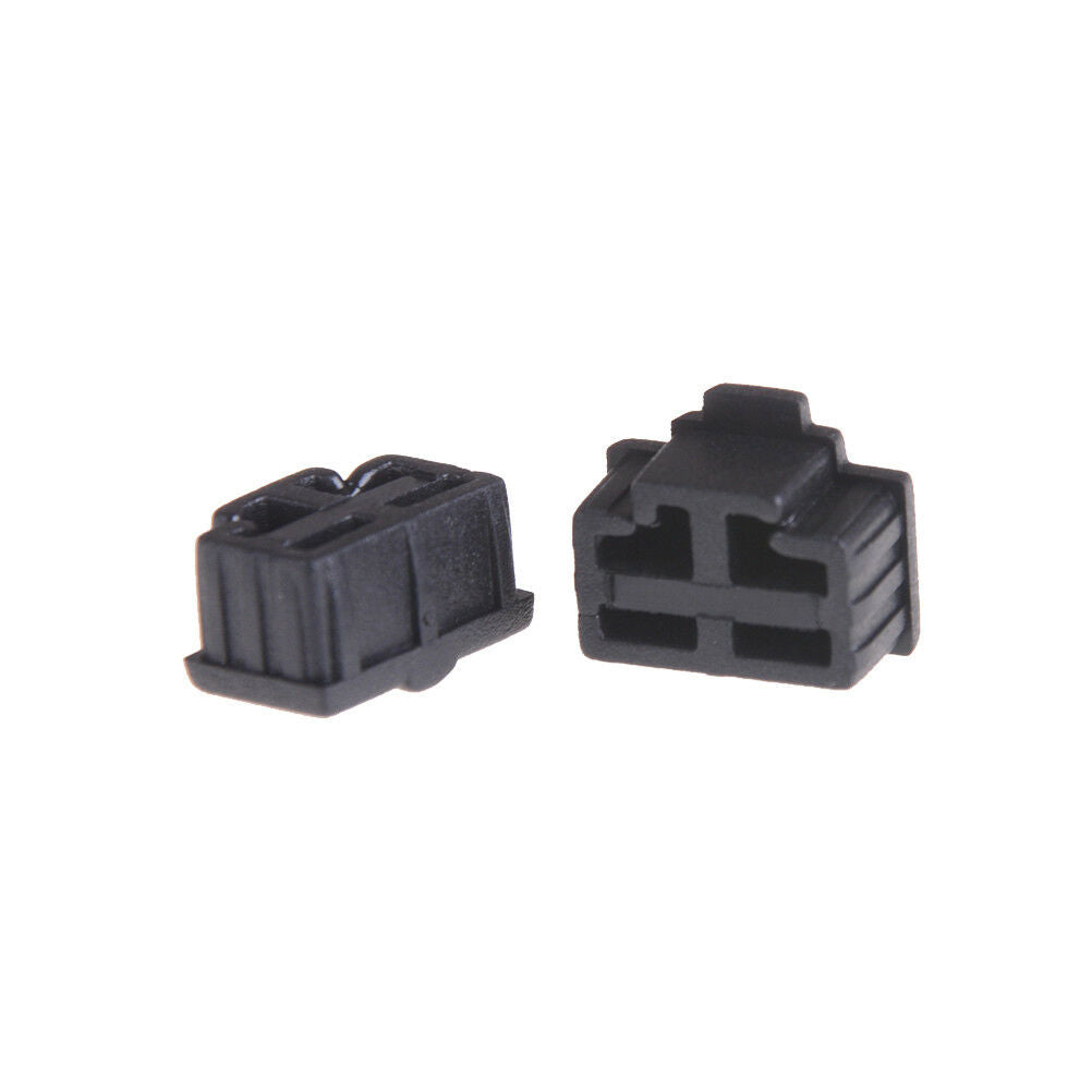 10Pcs Black Ethernet Hub Port RJ45 Anti Dust Cover Cap Protector Plu.l8
