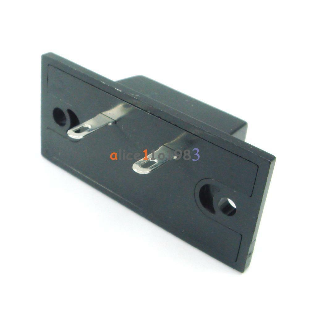 5Pcs 2 Way Stereo Speaker Terminal Strip Push Connector Plate Block Rated Load