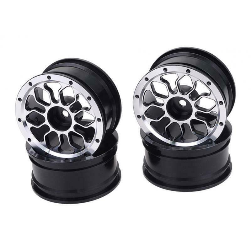 4pcs 1.9in Aluminum Alloy Wheel Rim 1/10 RC Crawler for Sakura Axial SCX10