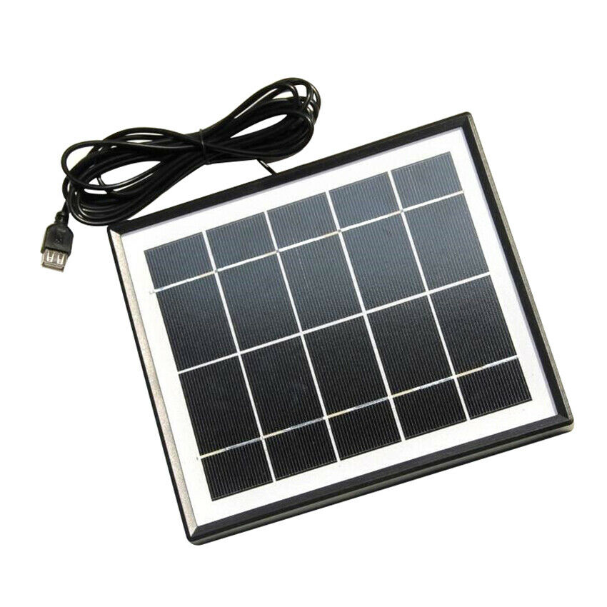 Solar Panel 5.5V battery charging w/ Cable for Smartphone Solar Panel  charging