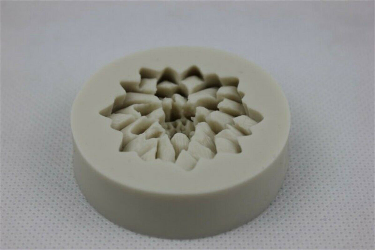 Mould Lily Flower Sugar Paste Cake Icing Chocolate Craft Water Silicone Decor