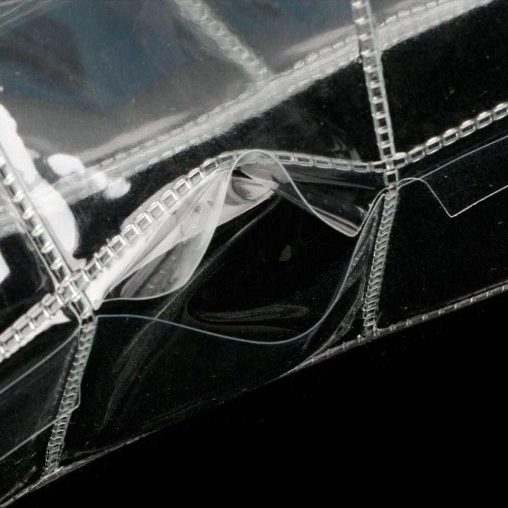 2X Clear 20 Pockets Plastic Coin Holders Storage Collection Money Album Case