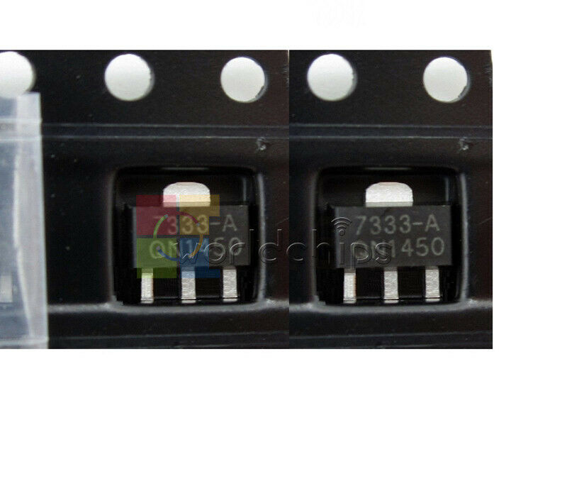 10x HT7333-A HT7333 3.3V SOT-89 Low Power Consumption LDO Voltage Regulator