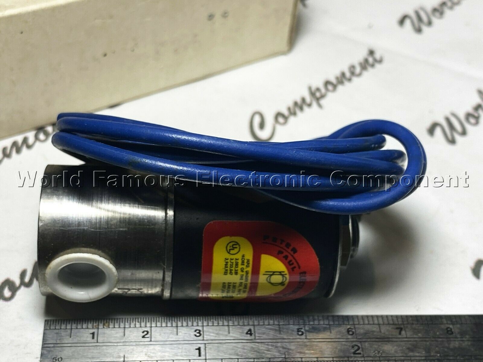 1pcs - PETER PAUL 53HJ8DGB-NF 120V 60HZ 7W PSI-150 SOLENOID VALVE NOS
