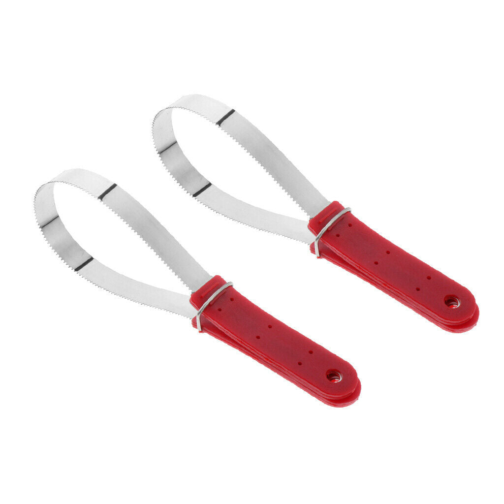 2Pcs Animal Equine Sweat Scraper Grooming Tool Random Color Horse Care