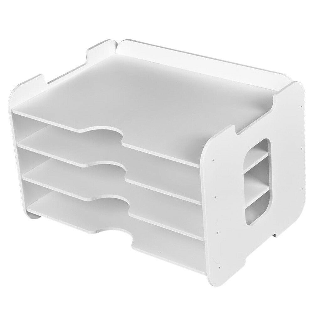 DIY Self-Assembly Files Filling Case Holder Good for Supplies PVC Made Set