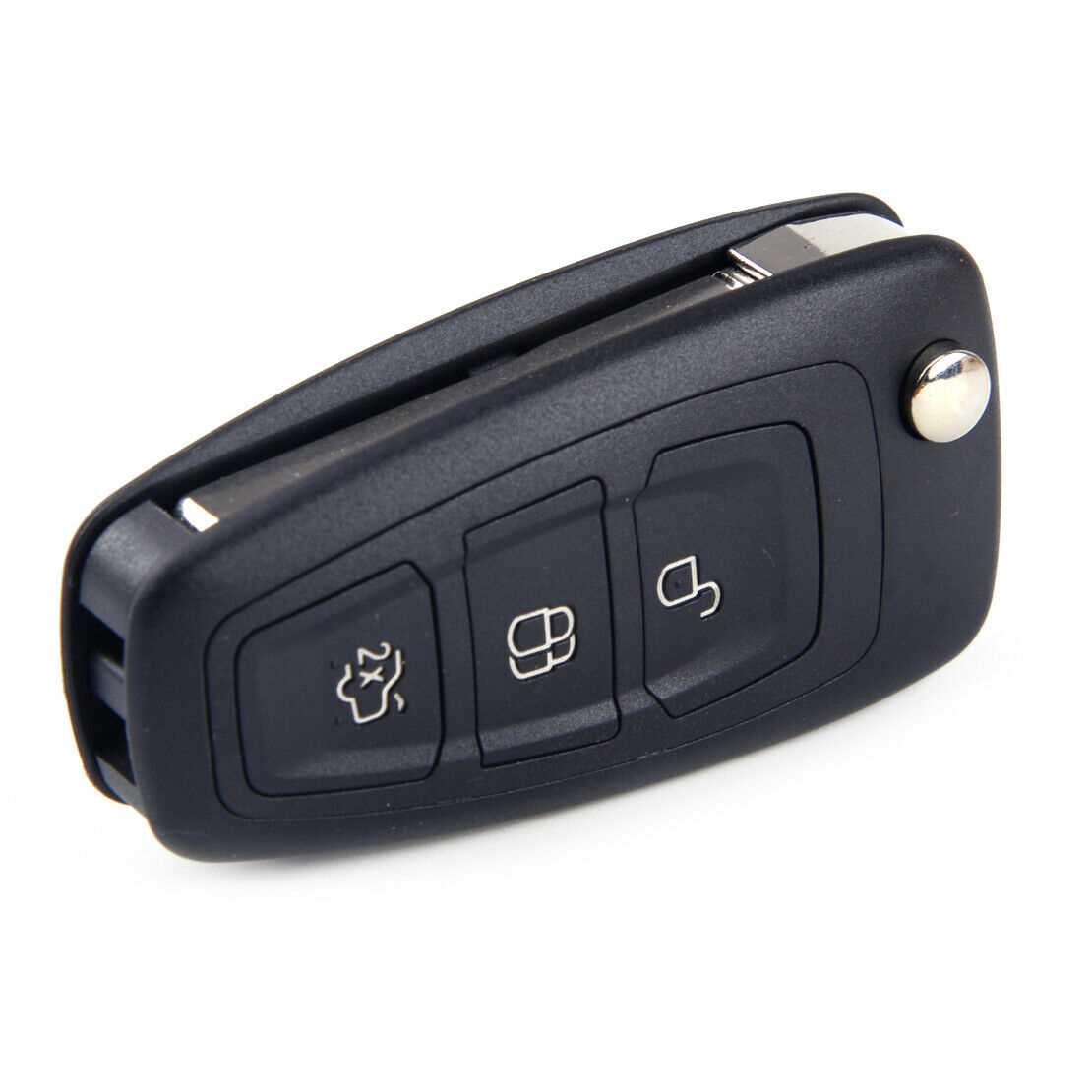 3 Buttons Car Remote Flip Key Case Shell Cover Fit For Ford Titanium Focus as