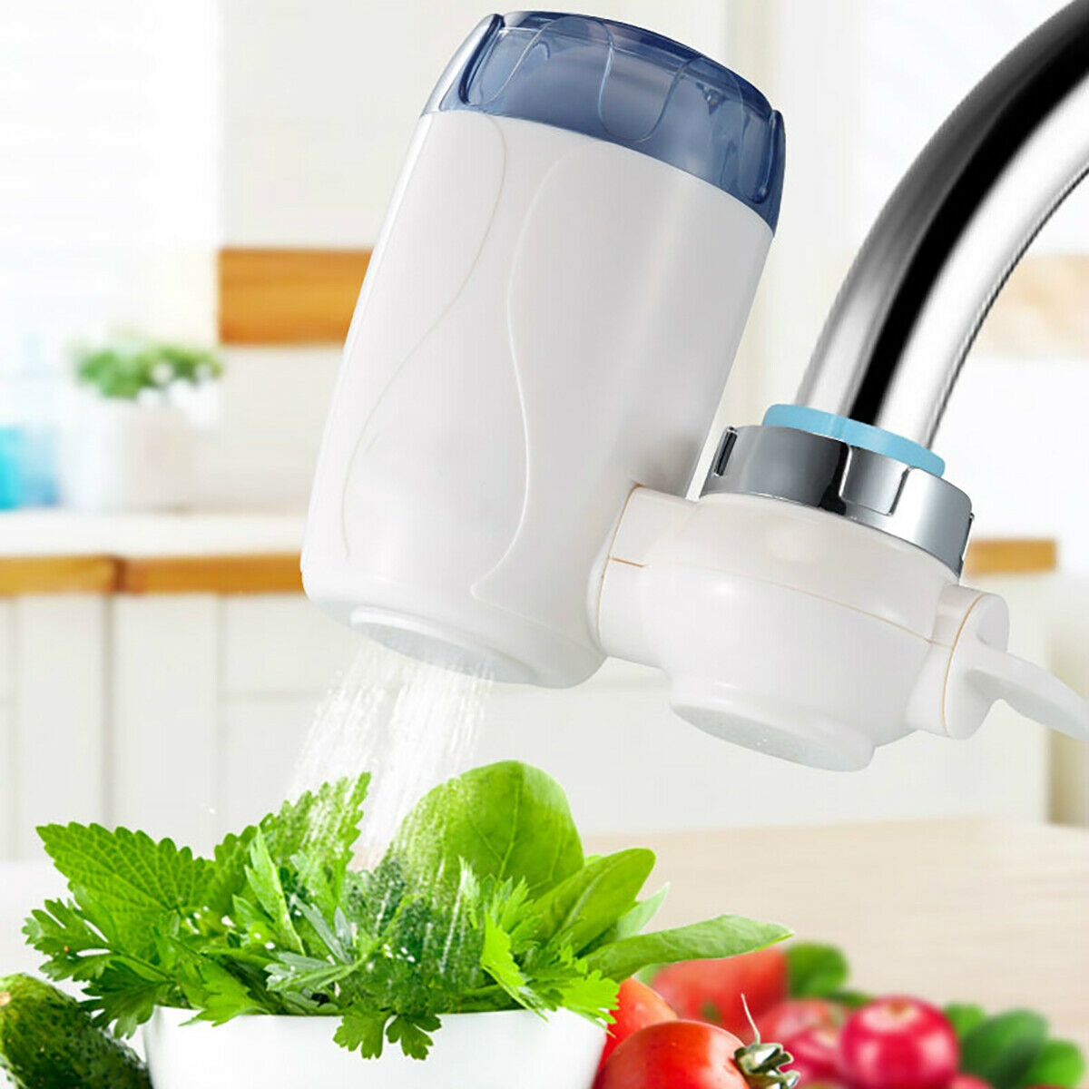 Tap Water Purifier Clean Kitchen Faucet Washable Removal Replacement Filte