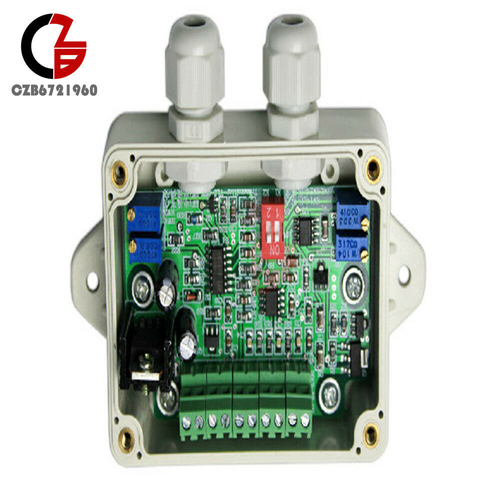 0-5V(10V)/4-20mA Load Cell sensor Amplifier Transmitter Strain Gauge Transducer